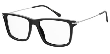 Premium Men Polaroid Eyeglasses: PLD D414 - Black - SpecSMART Eye Clinic (Diagonal View)